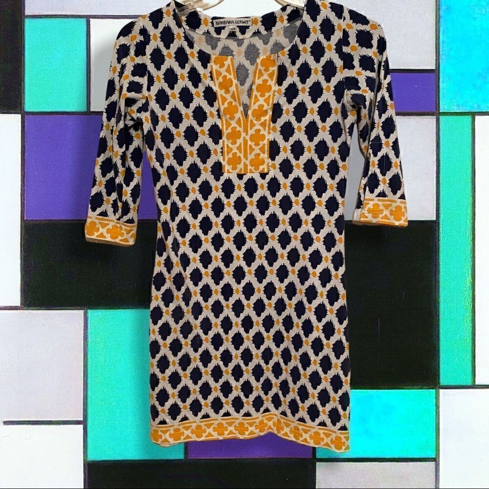 Barbara Gerwit Dress Vintage 1970’s Dress Sz XS